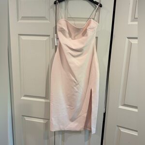 NWT Cinq a Sept light pink dress